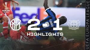 Hear what inter's romelu lukaku said after being named the europa league player of the season for 2019/20. Inter 2 1 Leverkusen Highlights 2019 20 Uefa Europa League Quarter Finals Youtube