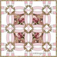 Wednesday Tute 10 Double Wedding Ring Wedding Ring Quilt Double Wedding Ring Quilt Double Wedding Rings