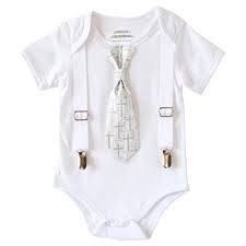 Noah S Boytique Baby Boys Baptism Christening Suit White Cross Tie Outfit 0 3 Months Walmart Com