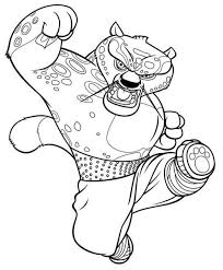 Kung Fu Panda Panda Coloring Pages Animal Coloring Pages Kung Fu Panda