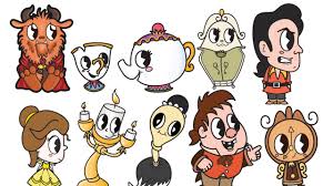 Movie » beauty and the beast released on november 22, 1991. How To Draw Cute Kawaii Chibi Beauty And The Beast Characters Easy Step By Step Drawing Tutorial For Kids And Beginners How To Draw Step By Step Drawing Tutorials