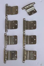 vintage deco chrome hinges, kitchen
