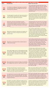 Wonder Weeks Chart How To Track Babies Behavior For Tim