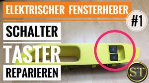 Thingiverse is a universe of things. Elektrischer Fensterheber Defekt 1 Schalter Reparieren Seat Ibiza 6l Vw Polo 9n Youtube