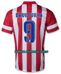 We have all the best atletico madrid kits in home. 9 David Villa Atletico Madrid 13 14 Soccer Jerseys Soccer Jersey Retro Football Shirts Jersey