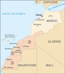 Bespaar aanzienlijk op online hotels in dakhla, marokko. Map Of Morocco And Western Sahara Fr Mapsof Net