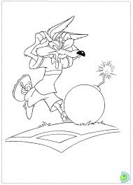 The coyote and the road runner coloring page printable game. Wile E Coyote Coloring Page Looney Tunes Coloring Pages Cartoon Paintings Easy Cartoon Painting