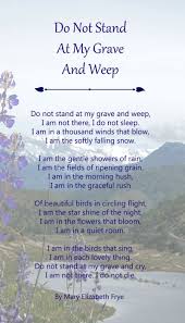 Memorial Sympathy Quotations Poems Verses