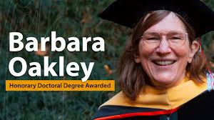 Honorary Doctoral Degree Awarded to Barbara Oakley (November 2021)