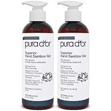 Safety officials at the food and drug administration are. Amazon Com Pura D Or Hand Sanitizer Gel Lemongrass Scent 2 Pack 16oz Each 32oz Total 70 Alcohol Kills 99 Germs W Aloe Vera Tea Tree Waterless Deep Cleansing Moisturizing Soothing Fights Germs Bacteria