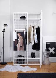 Industrial White Metal Wardrobe Ikea Ps Ikea Ps 2014 Open Closet