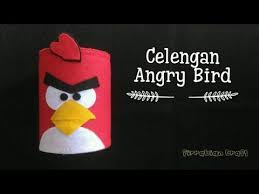 Membuat Celengan Angry Bird Dari Kaleng Bekas Make Money Box Youtube Celengan Kaleng Kain
