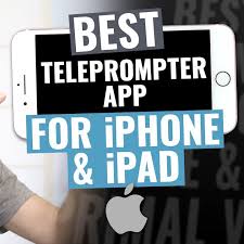 Iprompt pro is a free app but you'll have to sit through an ad for teleprompter remote controls the app maker sells. Best Teleprompter App For Ipad And Iphone 4k Shooters