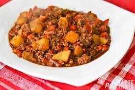Giniling Guisado Filipino Meat Tomato Stew Partaste Recipe Stew Recipes Pork Stew Pork