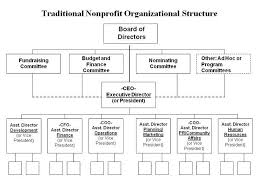 Traditional Nonprofit Organizational Structure Organizational Chart Organizational Structure Business Organizational Structure