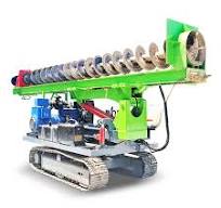 China Hot Sale Hydraulic Press Solar Panel Plant Pile Ramming Machine  Vibrating Solar Pile Driver
