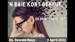 'n Baie Kort Geheue...