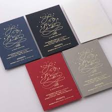 カリグラフィー クリスマス カード