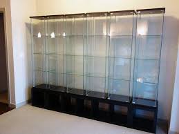 Some display cases offer lighting system to emphasize featured products. Glass Cabinets Display Diy Display Diy Glass