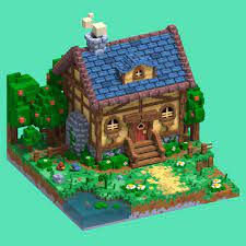 Alt to bulk edit voxels. Best Voxel Art Houses