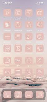 Hey I Found This Really Awesome Etsy Listing At Https Www Etsy Com Listing 861707280 Blush Pink Theme Iphone Ios14 Ap App Icon Iphone App Design Pink Iphone