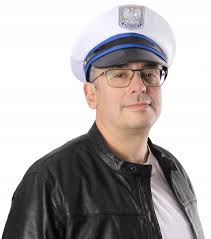 Strój Kostium czapka policjanta POLICJA komendant policji drogówka mundur  (5908260211868) • Cena, Opinie • Nakrycia głowy 17157128864 • Allegro