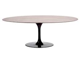 Tulip Table Oval Walnut Tulip Table Oval Wood Dining Table Table
