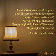 Enjoy reading and share 17 famous quotes about best friends reunion with everyone. Friends Reunion Quotes Twitter Bokkors Marketing