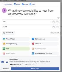 We previously relied on drag and drop which worked fine on big screens but could be tedious on smaller screens. How To Make A Poll On Facebook Find My Facebook Id