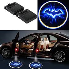 2 Wireless Car Door Led Welcome Laser Projector Ghost Shadow Light Batman Wireless Car Symbol Night Light Projections Batman Car Lighting Logo Car Led Lights