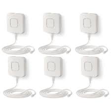 7.7 x 7 x 3.4. 6 Pack Of Honeywell Water Defense Leak Alarms Rwd42 Honeywell Store