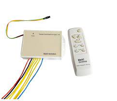 This dimmer/remote kit also allows you to recall your favorite lighting level. Blackt Electrotech Wireless Remote Control Switch System For 4 Lights 1 Fan With Speed Regulation Dimmer Humming Less Made In India Copper Amazon In Industrial Scientific