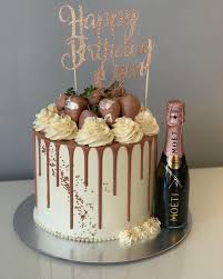Chocolate Birthday Cakes For 21 Year Old Female Champagne Chocolate Cake Birthday Cake Chocolate Chocolate Drip Cake 25th Birthday Cakes
