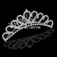 Descubre la mejor forma de comprar online. Ninas Tiara Rhinestone Corona Bisuteria Para Pelo Peine Para La Boda Fiesta De Compromiso M Eudelcan Org