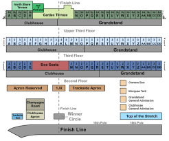 43 genuine belmont stakes seating chart