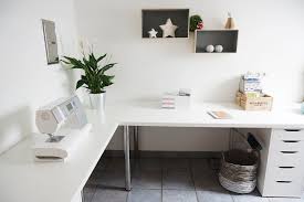 Minimalist Corner Desk Setup Ikea Linnmon Desk Top With Adils Legs And Alex Drawer Minimalist Desk Design I Ikea Home Office Diy Corner Desk Ikea Corner Desk