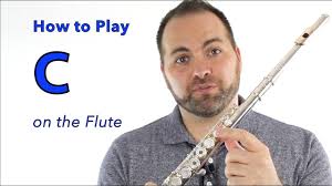 1) the chromatic scale is when you play every note on the instrument, in order, up or down. Beginner Flute Lesson 7 How To Play C Youtube
