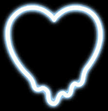 4k00.11tunnel of heart beat made of particles in space. Neon Glowing Heart Png Neon Transparent Image Image Free Dowwnload