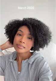 And this is after I just cut it into a bob last month, but I promise no  more hair cuts lol. Finally gonna leave it alone and let it grow. Also, who  else’s hair grows outward and not downward? I wasn’t ...