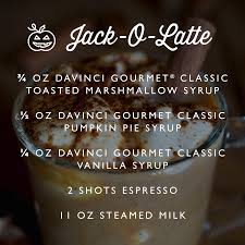 Make Yourself A Jack O Latte And Remember Ghosts Aren T Real Pumpkin Pie Syrup Pumpkin Pie Latte Recipe