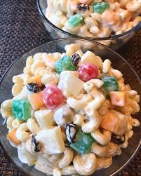 Macaroni Fruit Salad Recipe Macaroni Fruit Salad Recipe Fruit Salad Recipes Chicken Salad With Fruit Recipe