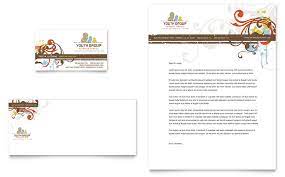 Whether a word letterhead template is used or a company gets it designed specifically for itself, the design should be formal when designing a letterhead, a company may get it designed or use the available templates. Church Youth Group Business Card Letterhead Template Word Publisher