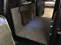 Custom Dog Platform In Rear Of 2016 Tacoma Double Cab Post Imgur In 2020 Back Seat Dog Cover Dog Car Seats Tacoma
