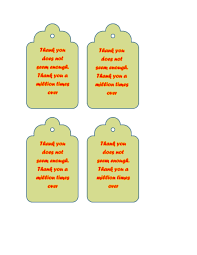 You can use it for digital templates including websites, brochures, etc, intended to be. 44 Free Printable Gift Tag Templates á… Templatelab