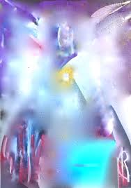 Tha Angel And The Eternal Light Spiritual Paintings Abstract Artwork Artwork
