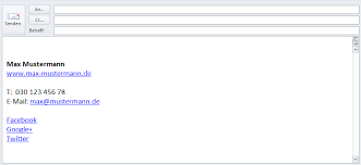 E Mail Signatur Vorlagen Geschaftlich Und Privat Mit Beispiel Ionos