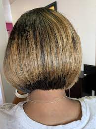 Silk Press On Natural Hair Natural Hair Bob Natural Hair Styles Bobs Haircuts