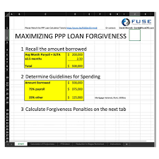 Nar's latest video explains how ppp recipients may be eligible for and apply for loan forgiveness if certain criteria are met. Ppp Loan Forgiveness Calculator Stay Complaint