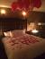 Romantic Room With Candles And Roses