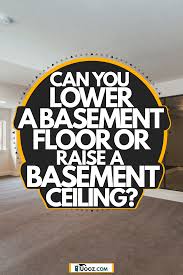 Check spelling or type a new query. Can You Lower A Basement Floor Or Raise A Basement Ceiling Uooz Com